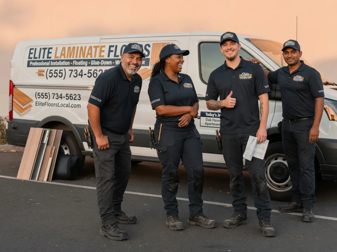 Laminate flooring installation company in Castleton, IL